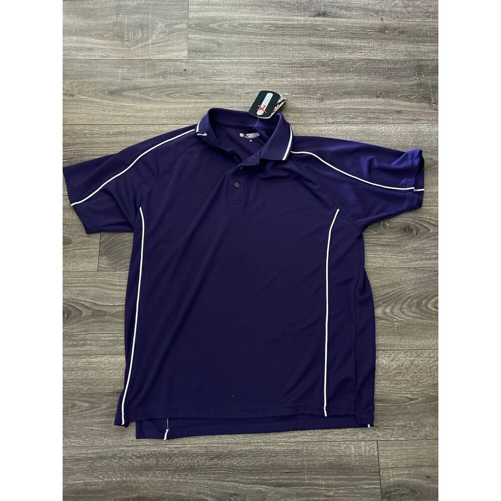 Expert Performance purple  Short Sleeve Polo men’s Shirt M